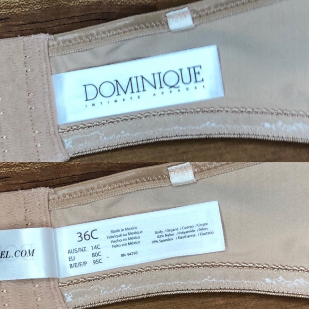 DOMINIQUE SEAMLESS STRAPLESS BRA - Picture 8 of 8